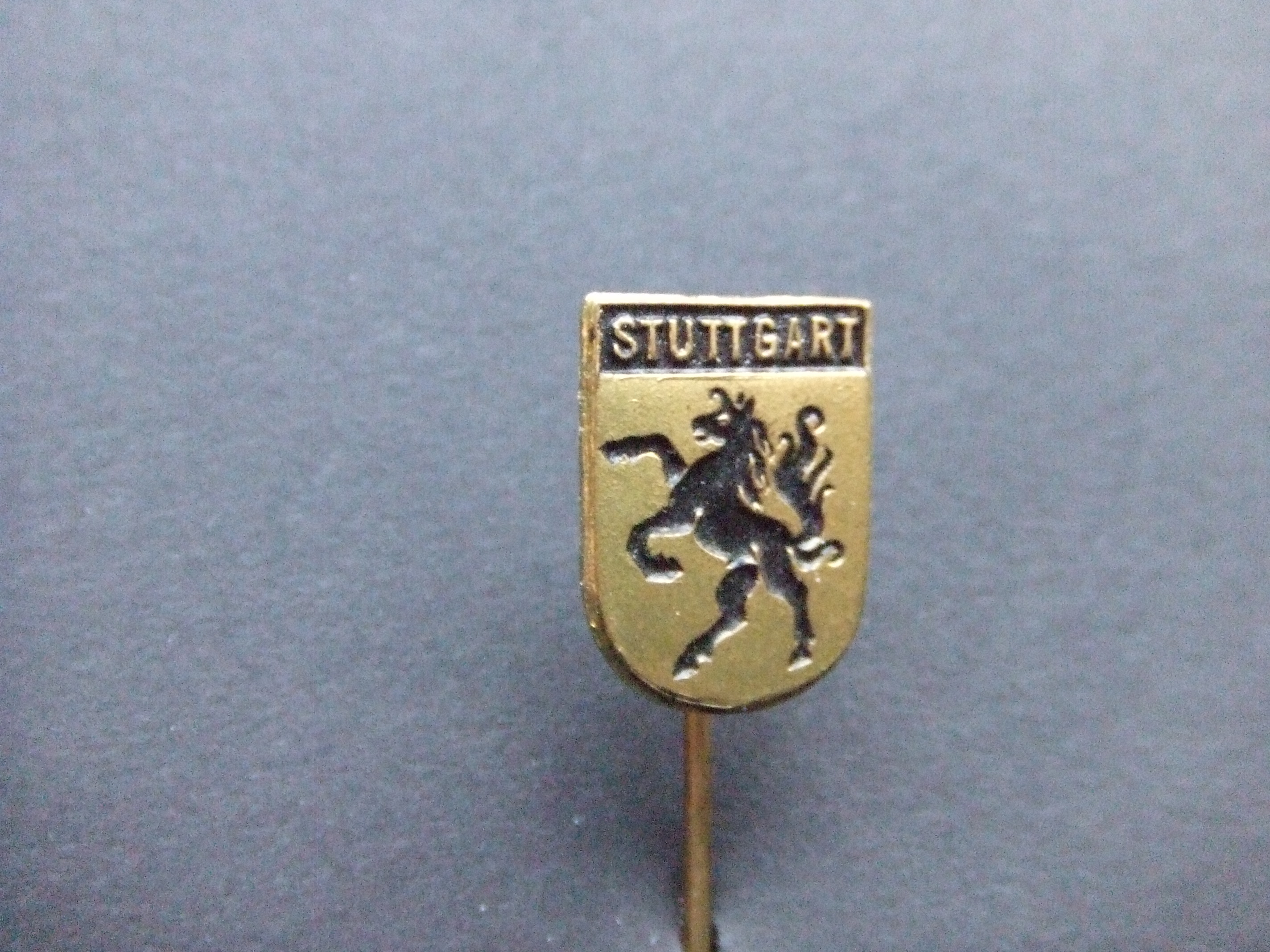 Stuttgart Duitsland Porsche logo emaille